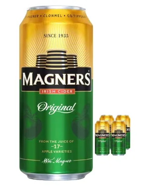 Magners Original Apple Irish Cider Cans, 4 x 440 ml
