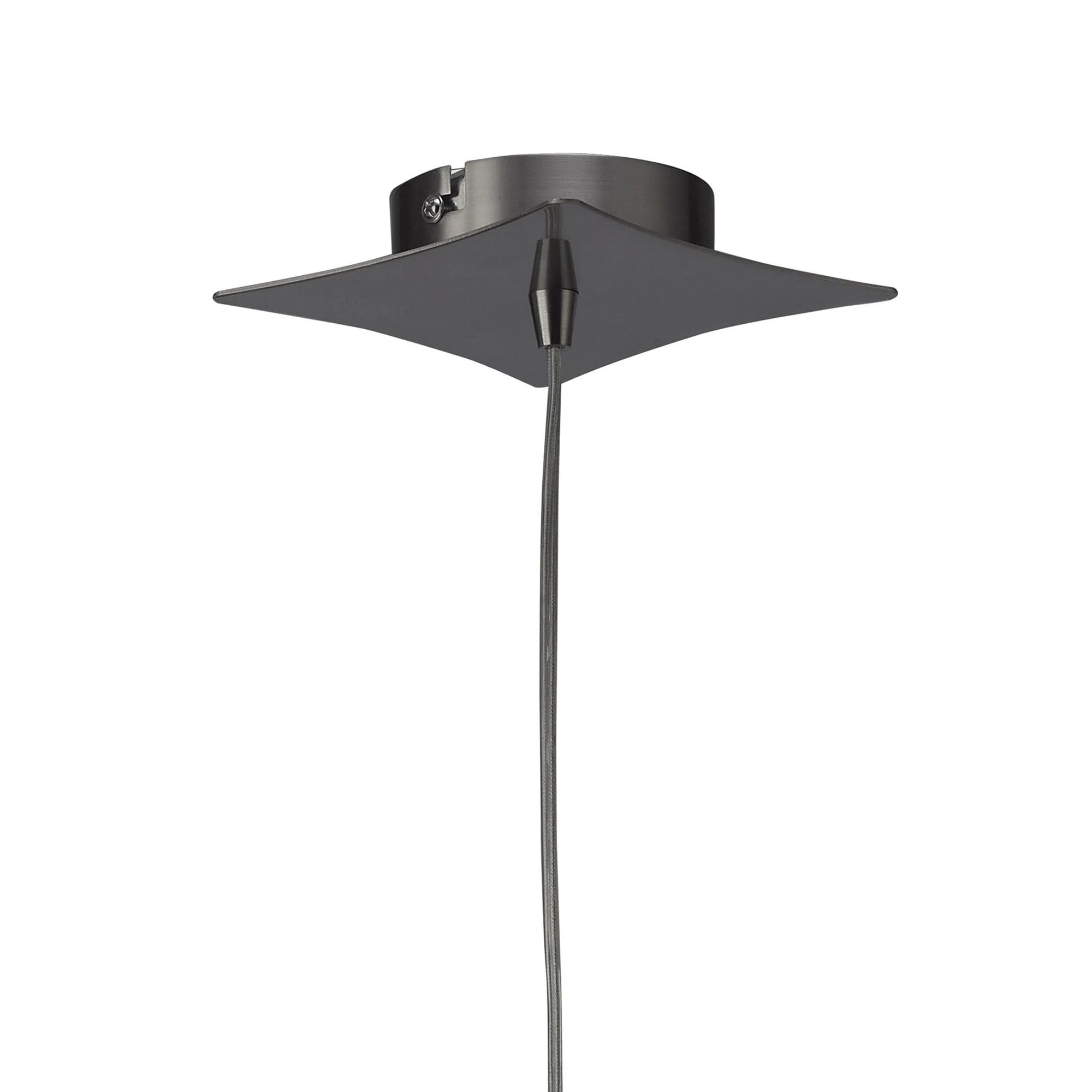 Mantra M3754 Iku Pendant 1 Light Satin Nickel