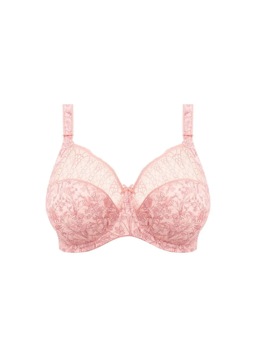 Mariella Stretch Banded Bra - Peachy Tiger