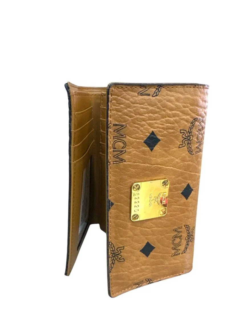 MCM Flip Leather wallet (H10 x L14 cm)