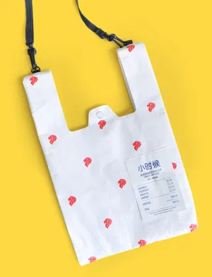 Merlion Plastic Sling Bag