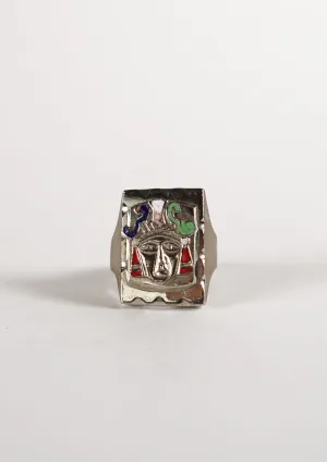 Mexican Biker Ring / Face