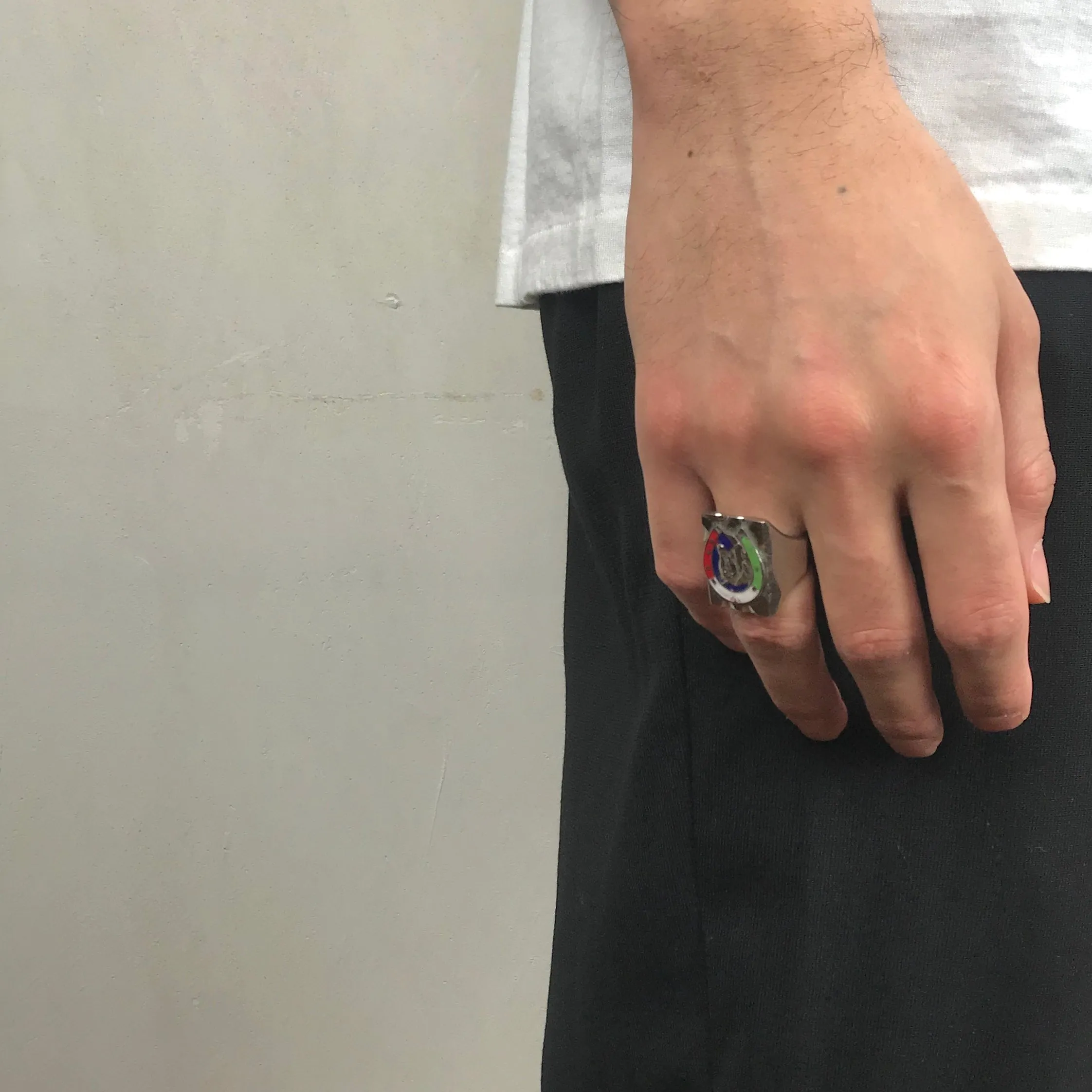 Mexican Biker Ring / Horse