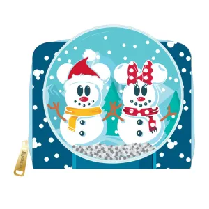 Mickey Mouse - Snowman Snow Globe Loungefly Purse