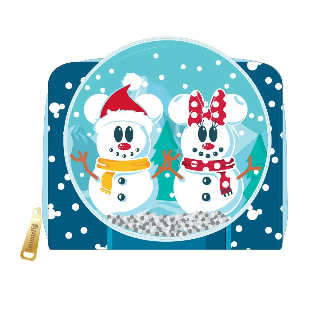 Mickey Mouse - Snowman Snow Globe Loungefly Purse
