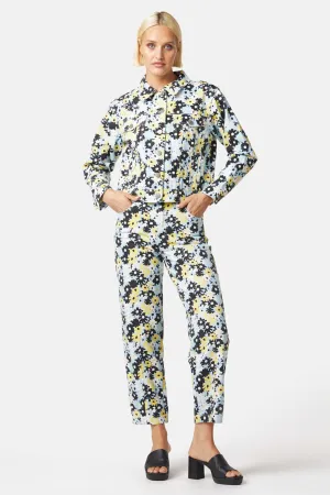 Micro Floral Jean
