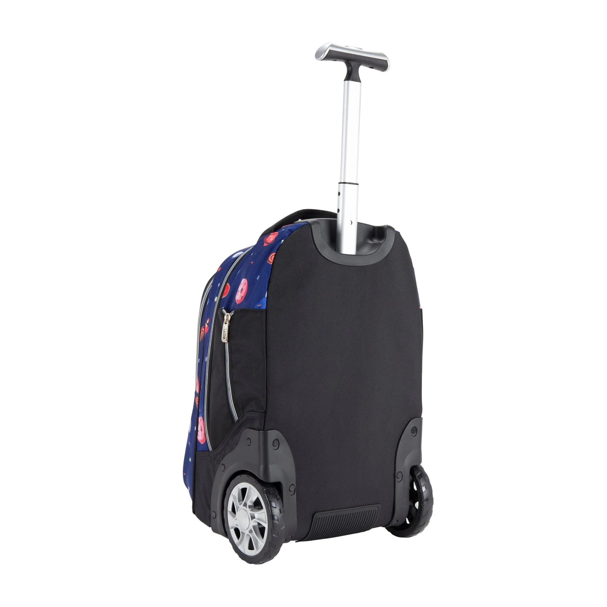 Mini Wheel School Bags Trolly Set of 3pcs Rocketship