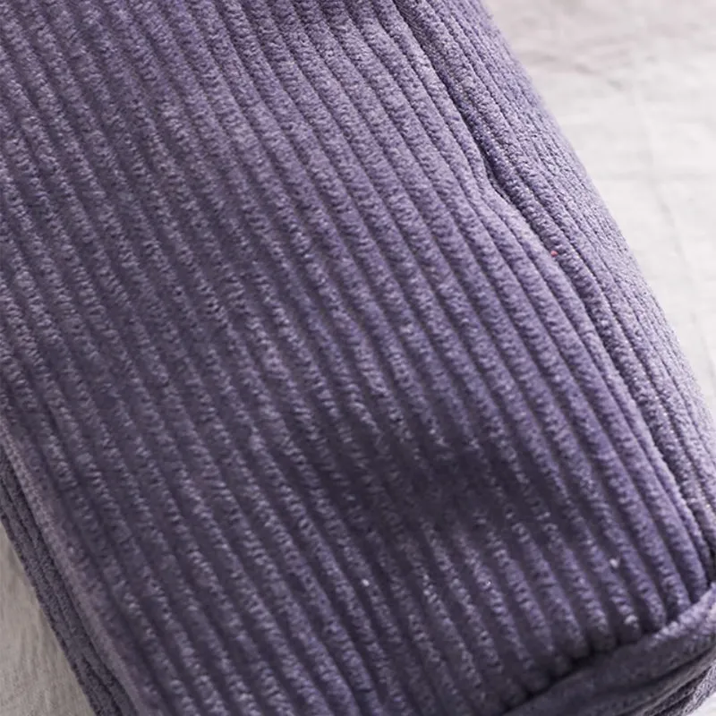 Minimalist Corduroy Pencil Case