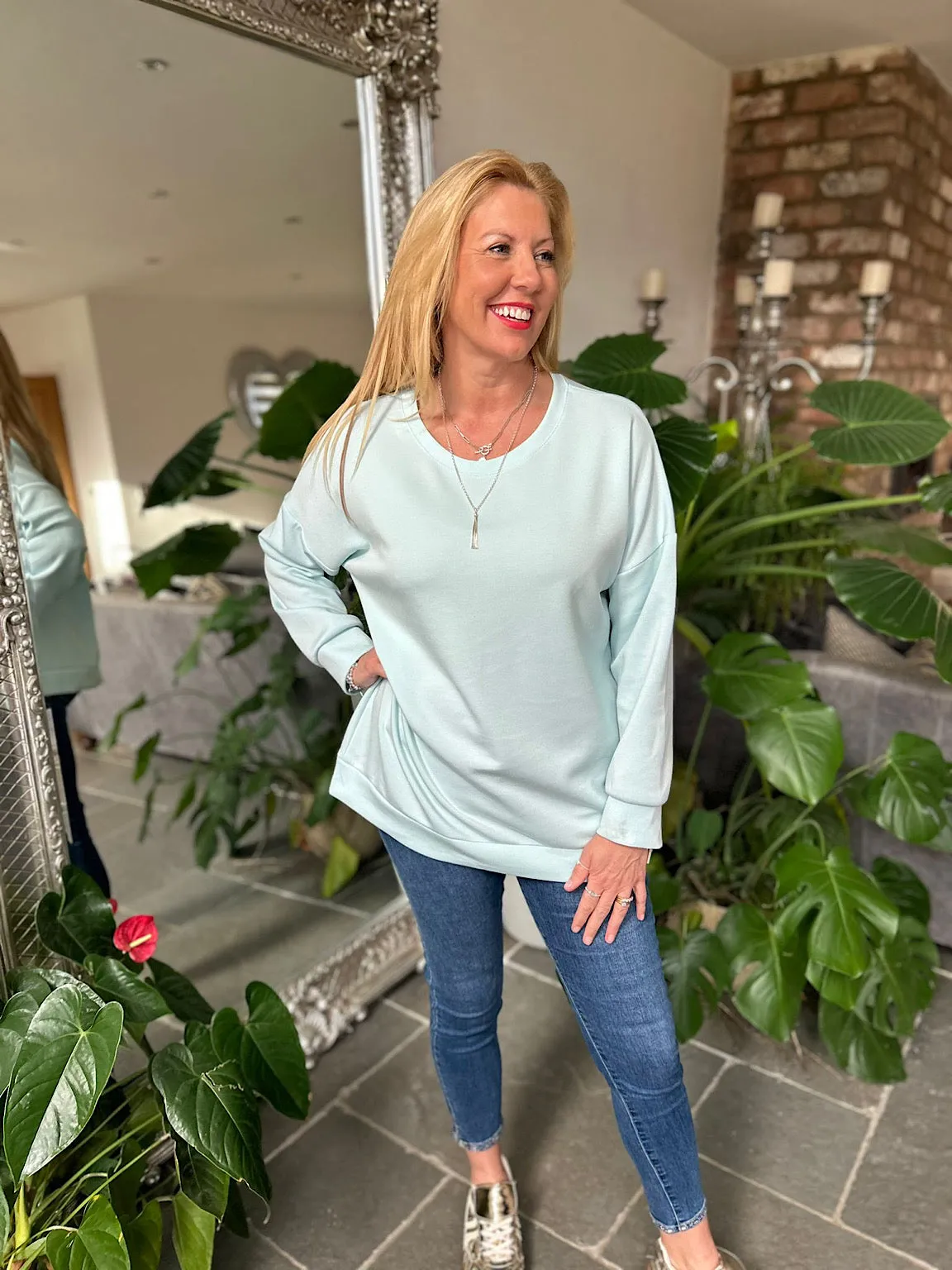Mint Comfort Sweatshirt Ella