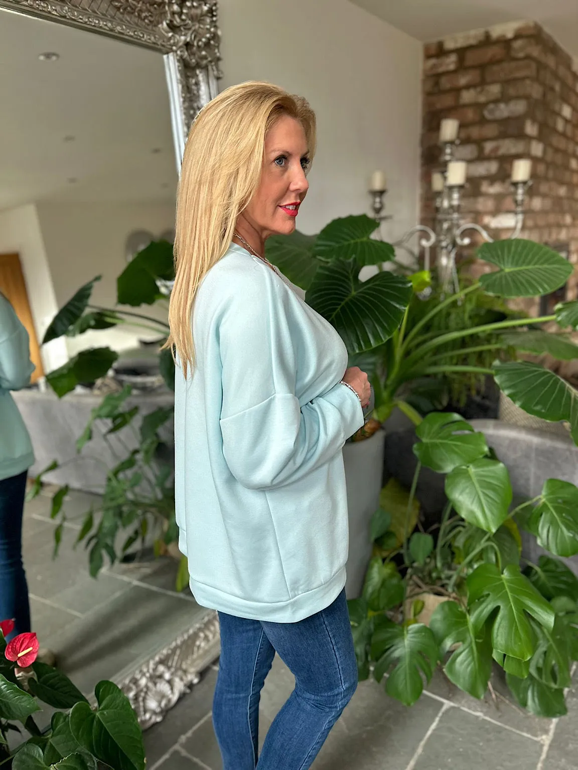 Mint Comfort Sweatshirt Ella