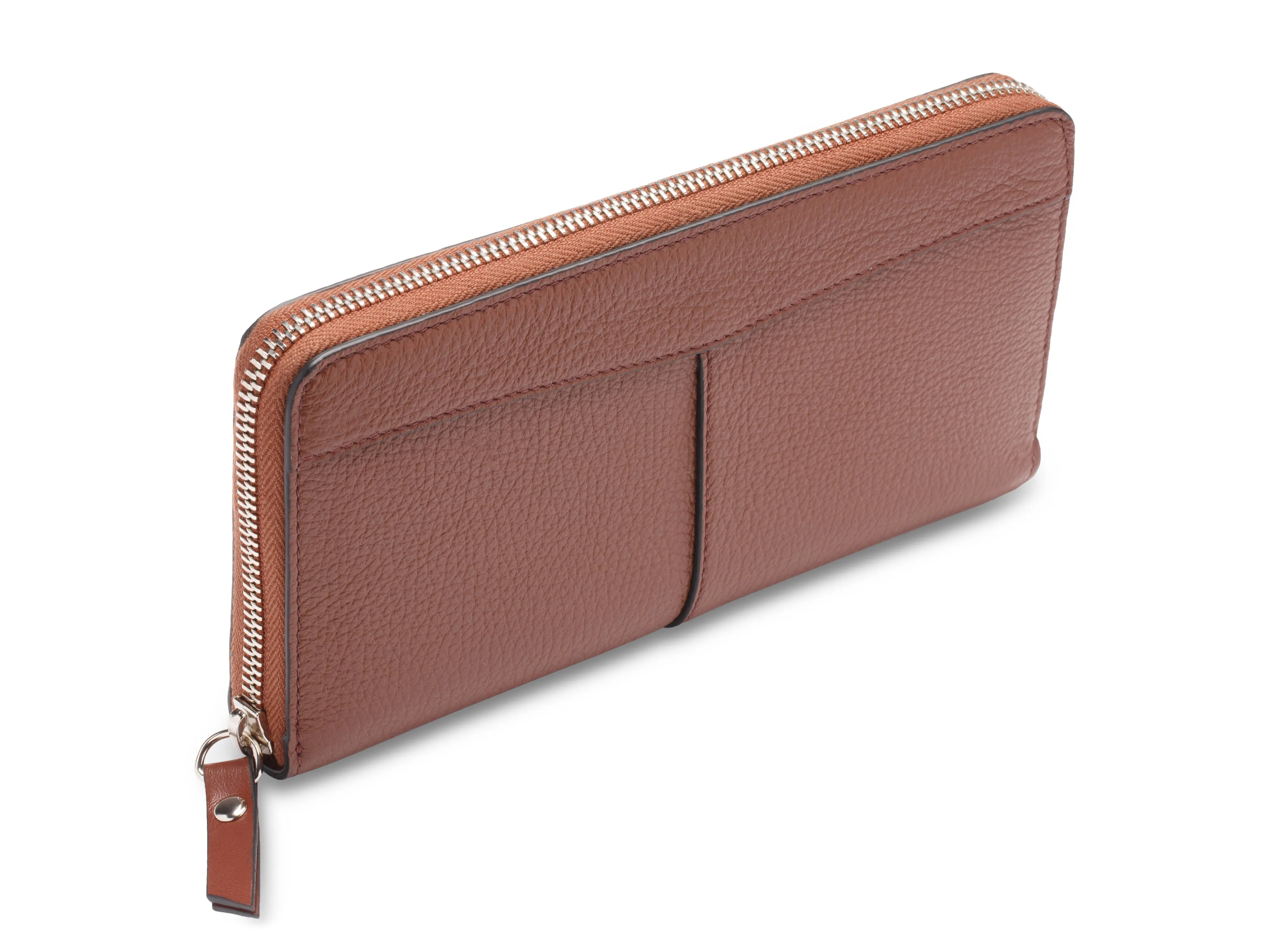 Monfrini 8" Accordion Zip Wallet