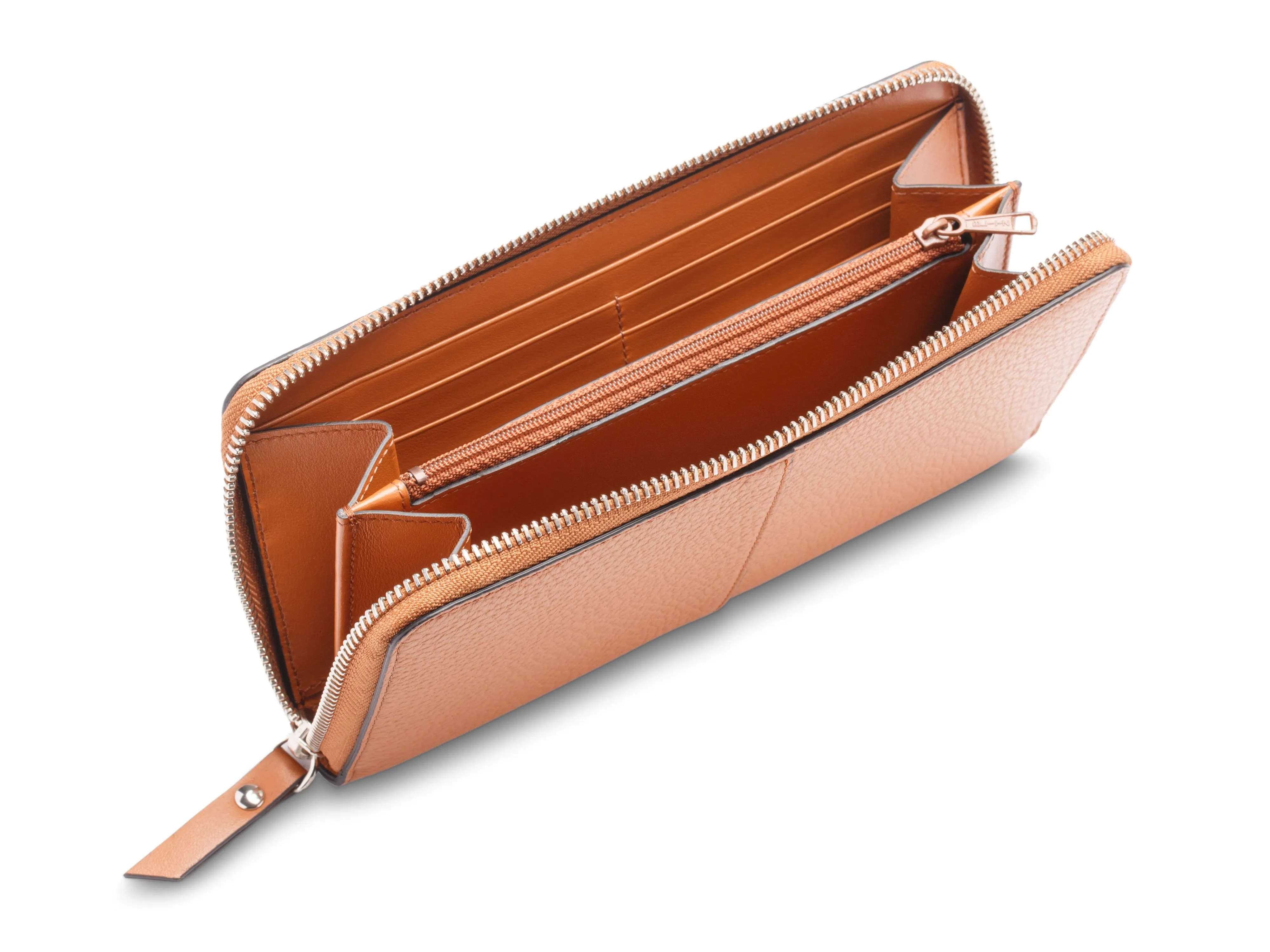 Monfrini 8" Accordion Zip Wallet