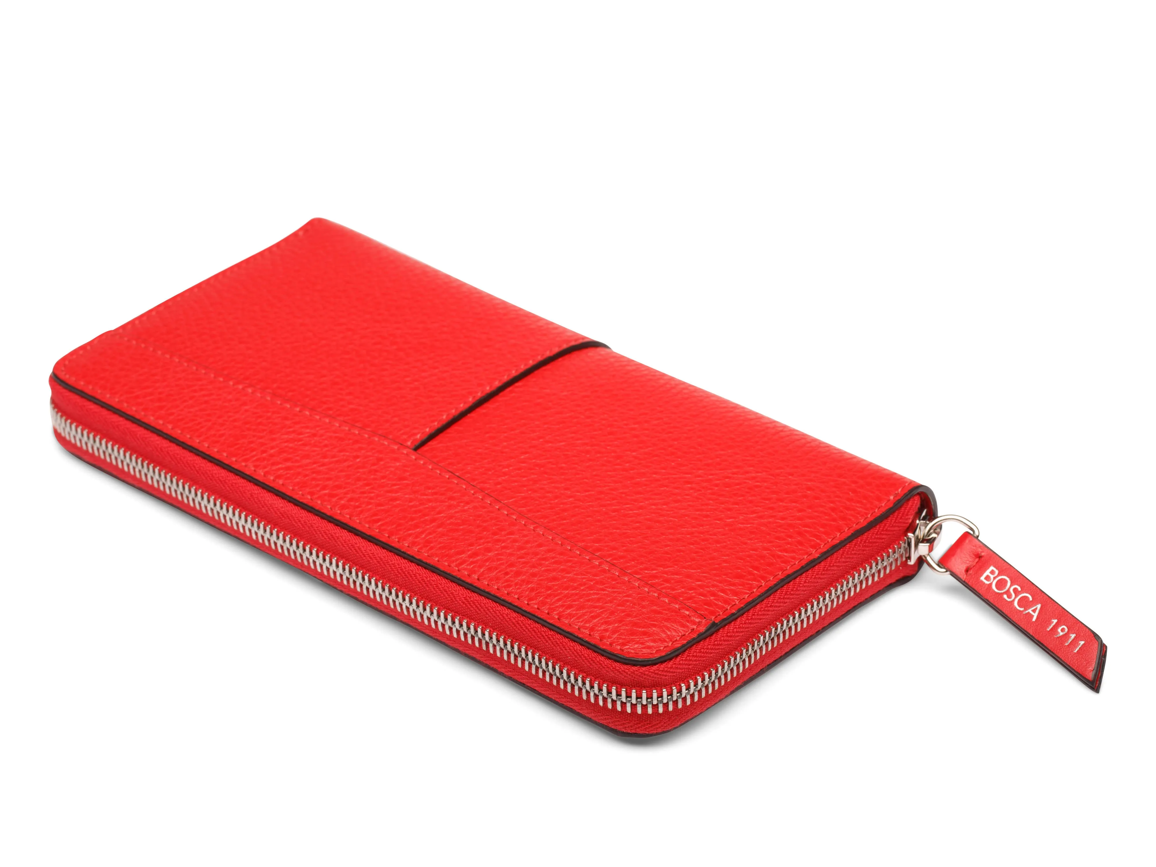 Monfrini 8" Accordion Zip Wallet
