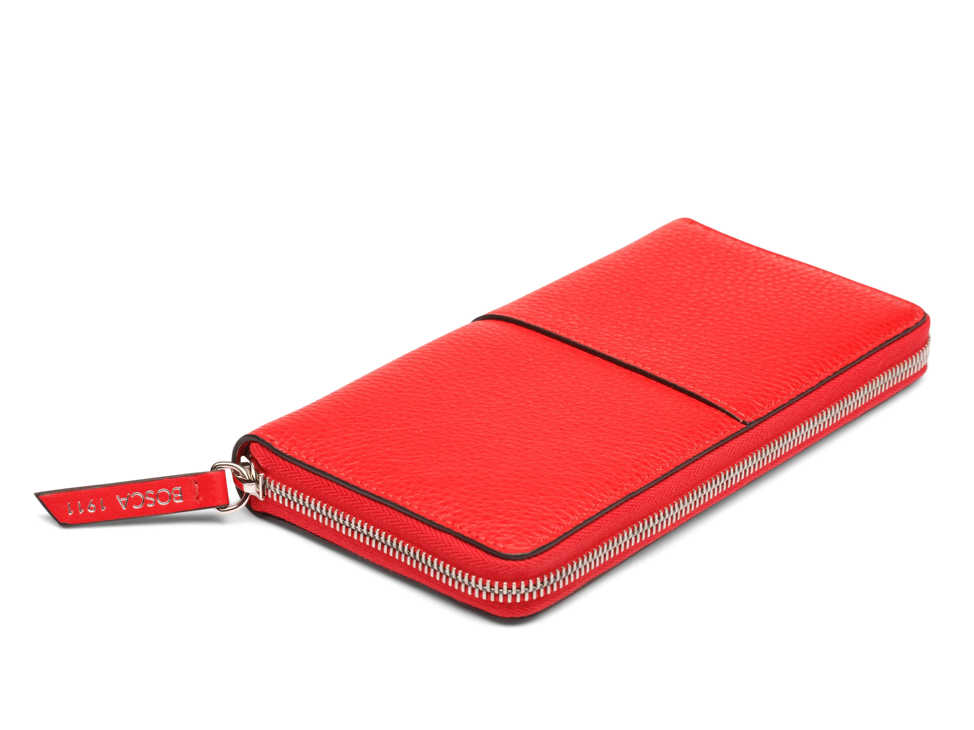 Monfrini 8" Accordion Zip Wallet