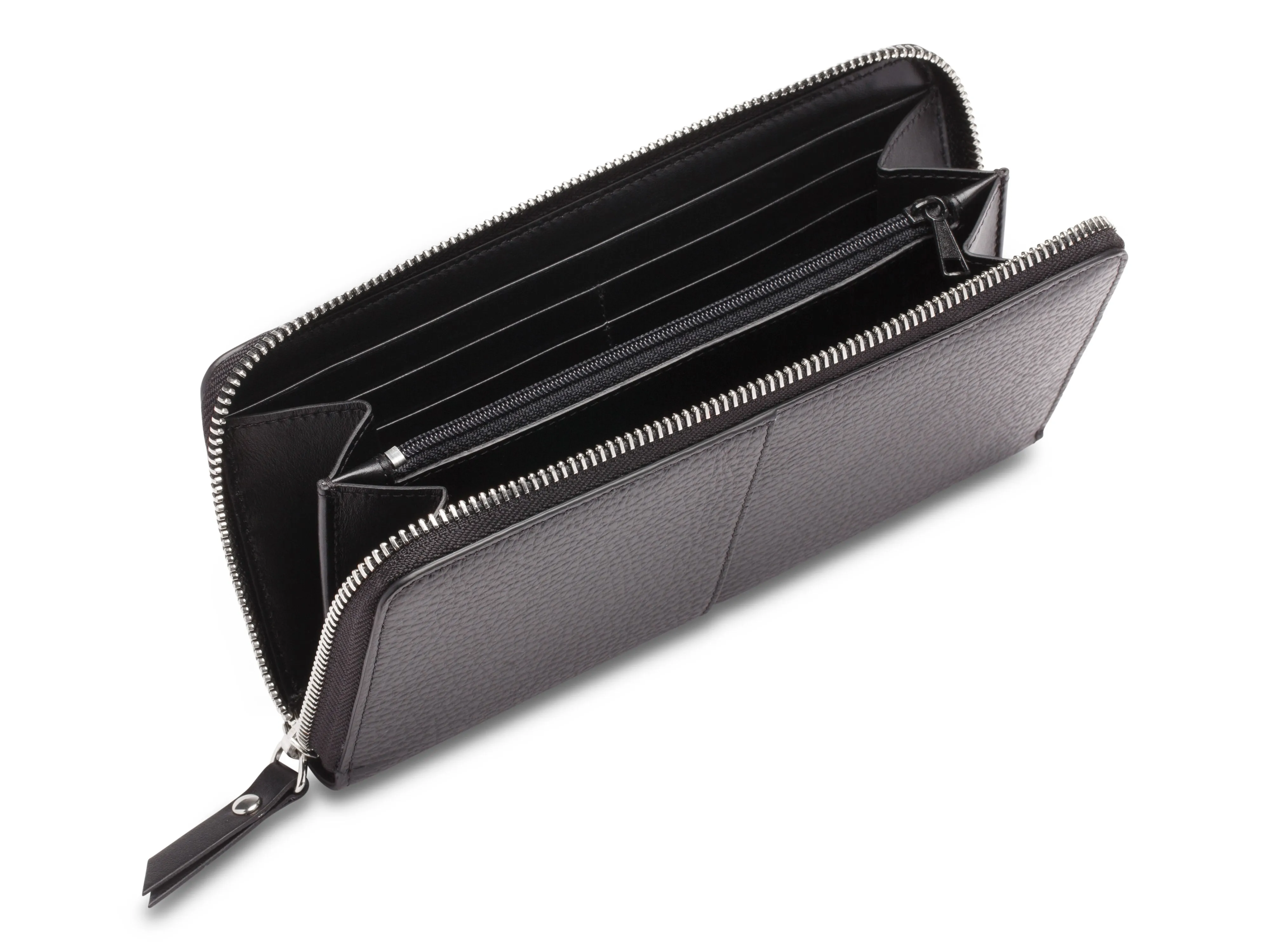 Monfrini 8" Accordion Zip Wallet
