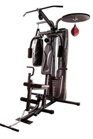 Multi-function Exercise Home Gym Equipment With 120 Lbs Weights And Sand Bag Punching Ball