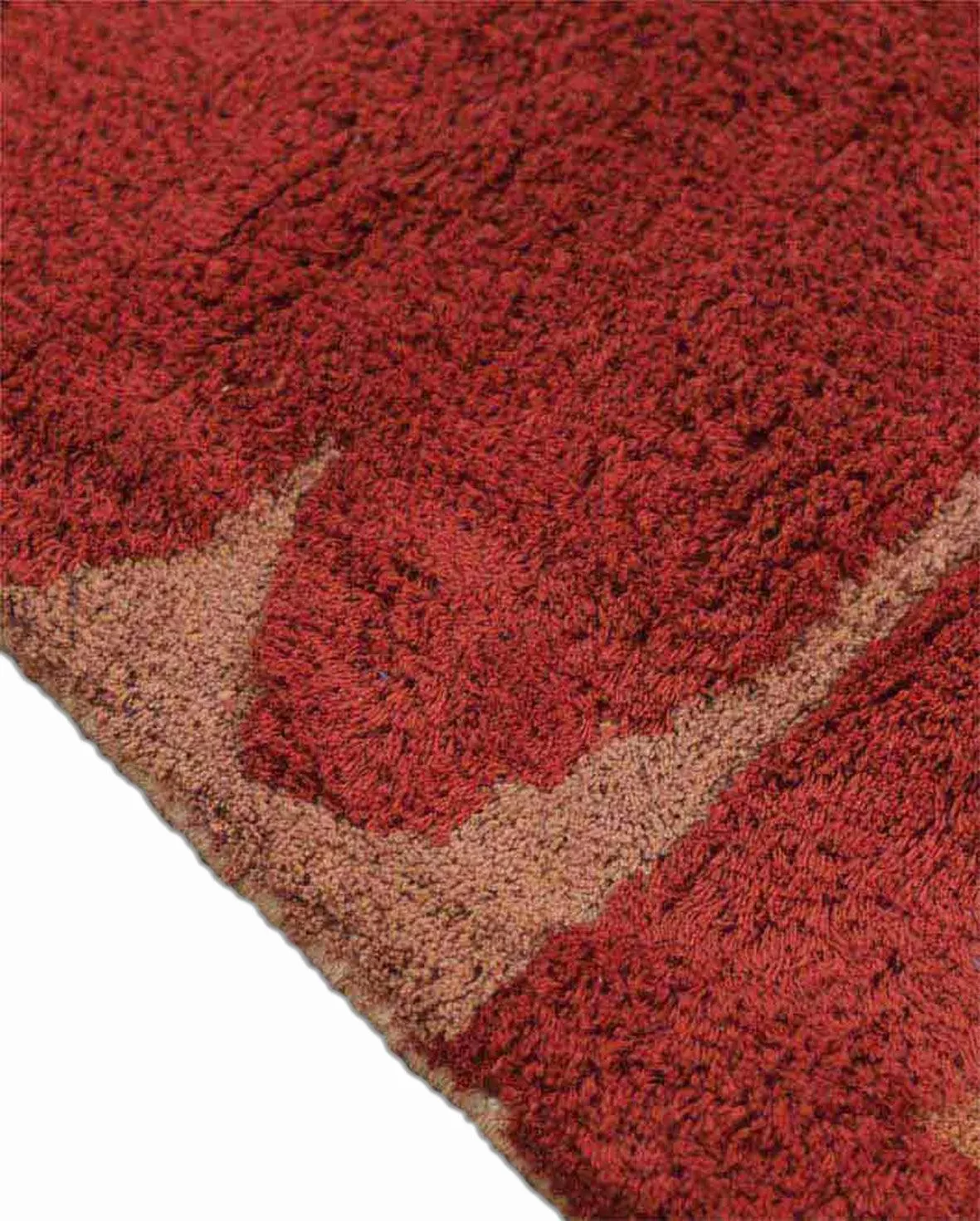 Multicolor Tufted Design Polyester Rug | 3x2 ft