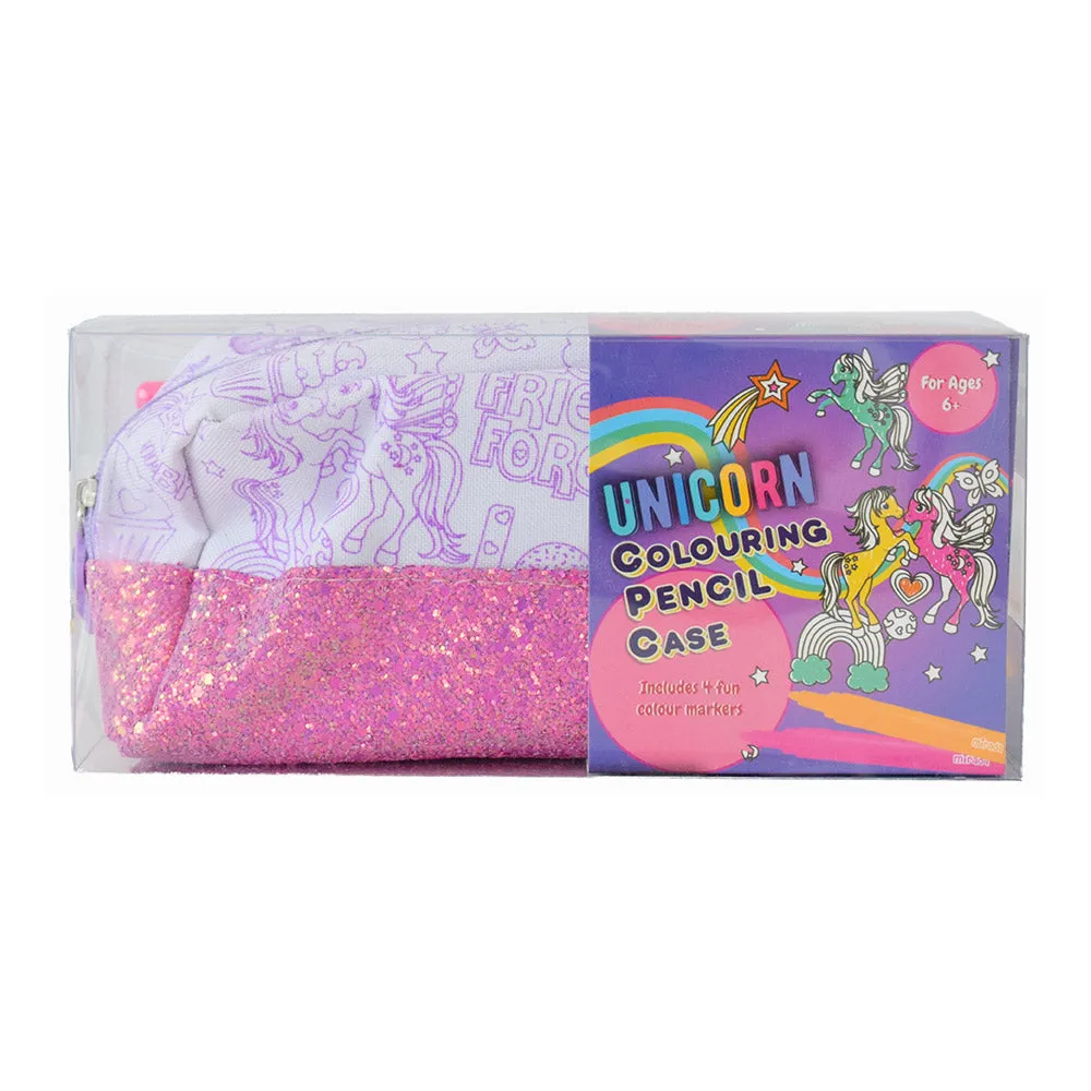 Ne Unicorn Pencil Case With Marker Mac2008
