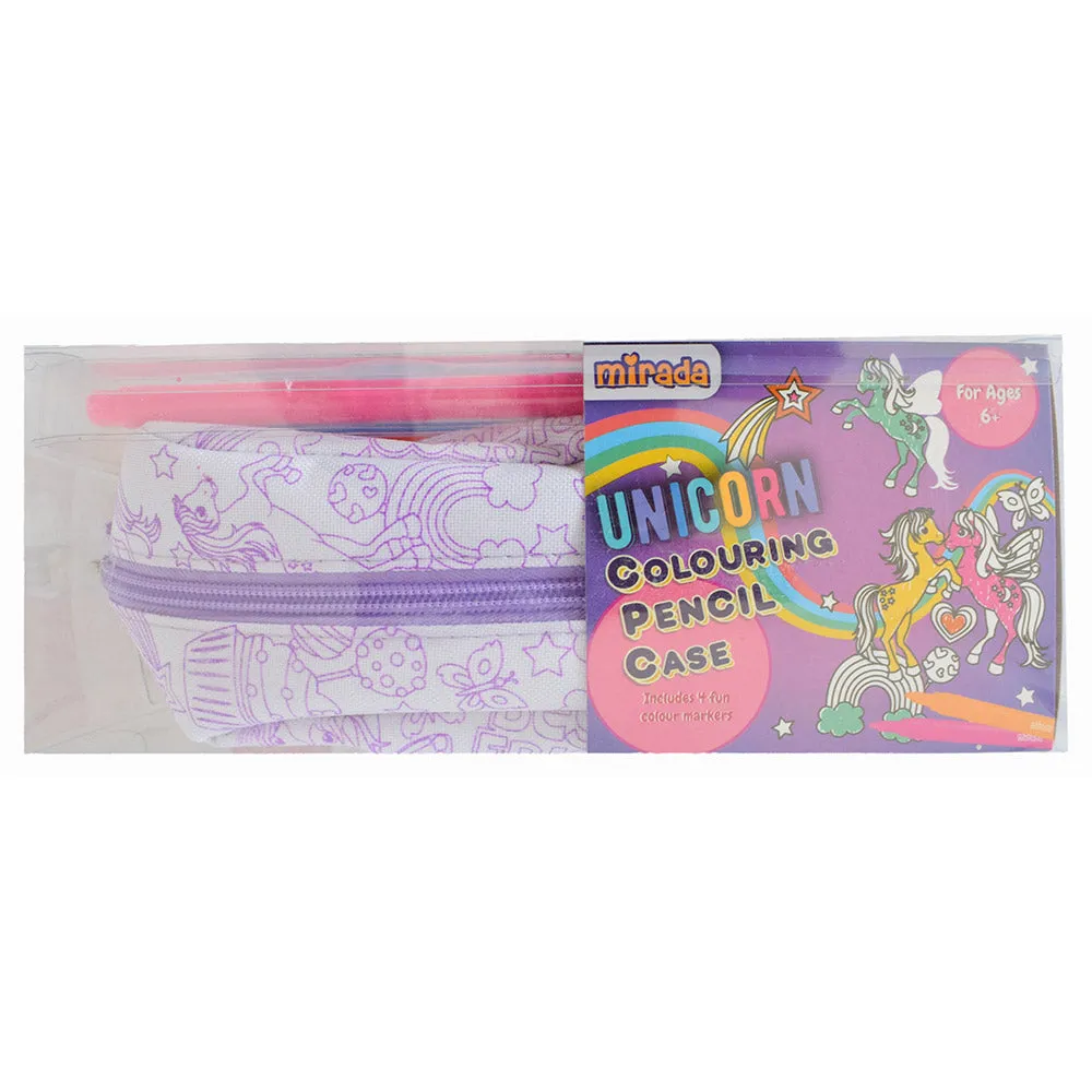 Ne Unicorn Pencil Case With Marker Mac2008