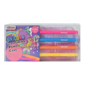 Ne Unicorn Pencil Case With Marker Mac2008