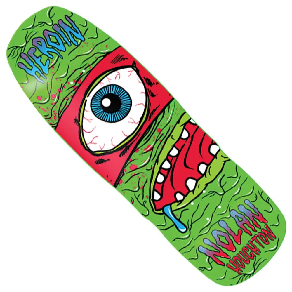 Nolan Houghton Debut Pro 10x31.2 Green Dip Heroin Deck