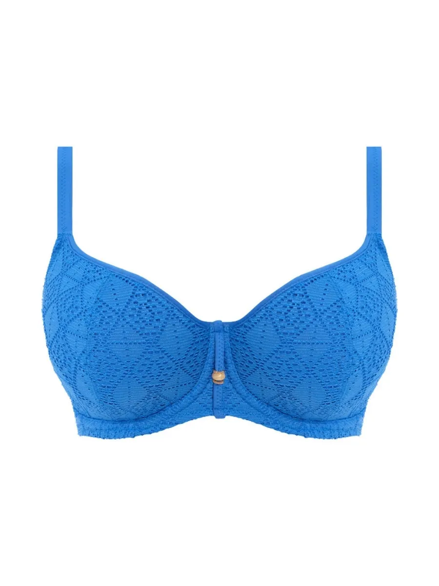 Nomad Nights Sweetheart Bikini Top - Atlantic