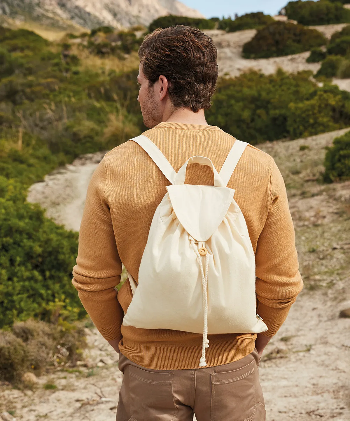 Organic festival backpack | Natural
