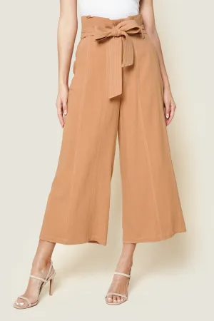 Outback Cropped Paper Bag Waist Pants