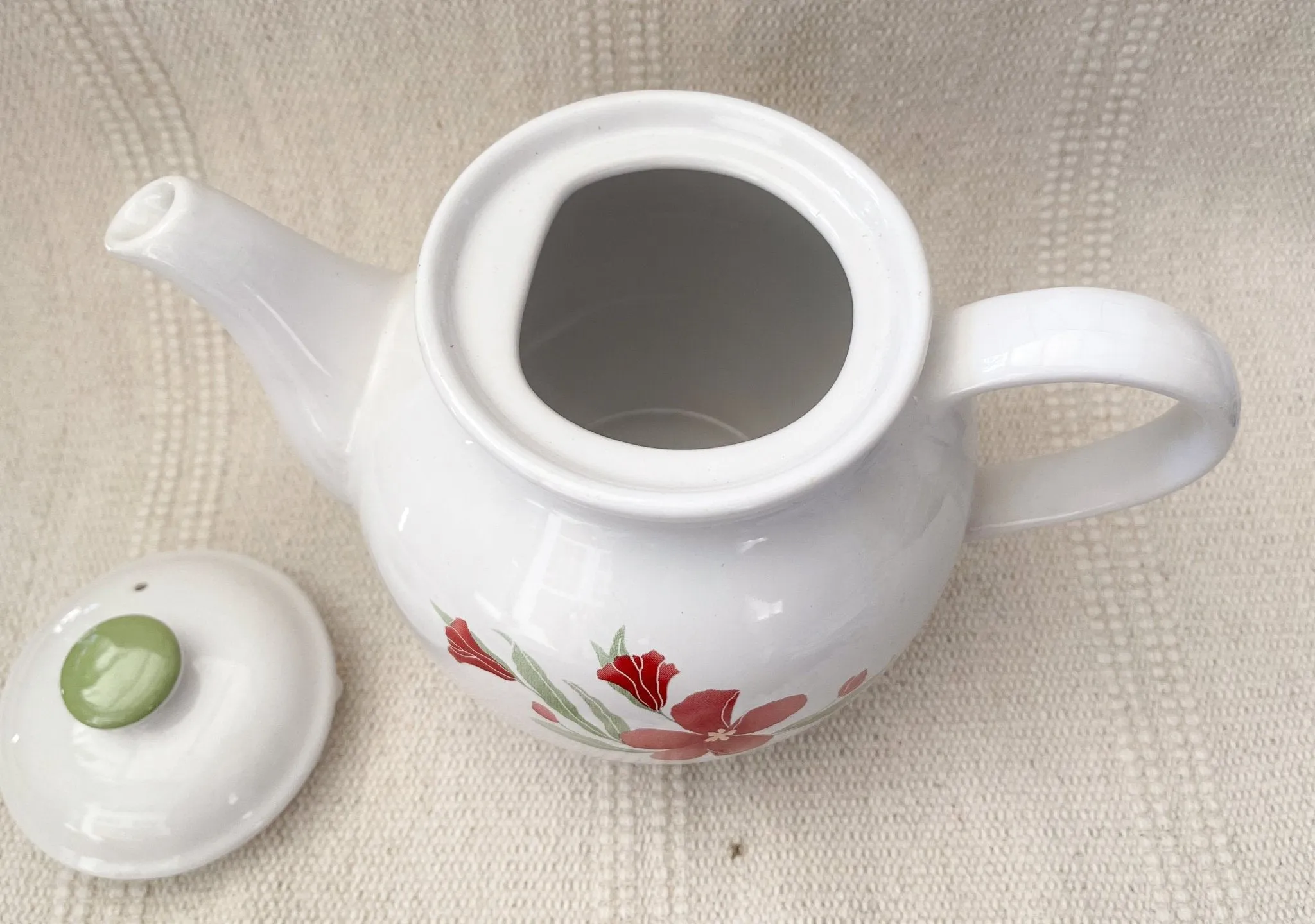 Pacific Bloom Stoneware Teapot - Corelle