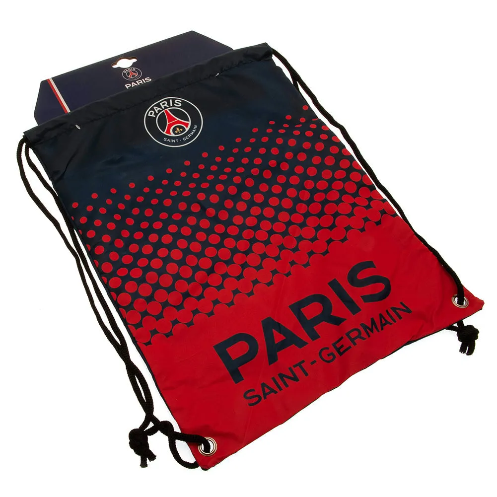 Paris Saint Germain FC Gym Bag - Fade Design