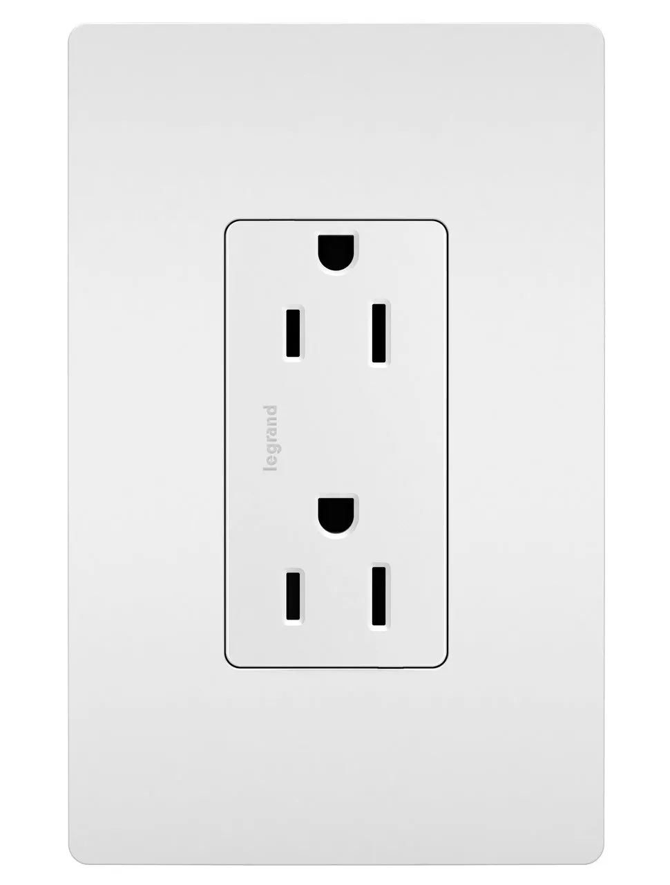 Pass & Seymour radiant® Tamper-Resistant Outlet, White