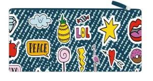 Patches Pencil Case