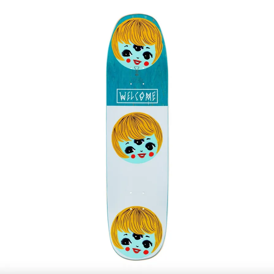 Peggy on Son of Moontrimmer (Black) Deck 8.25
