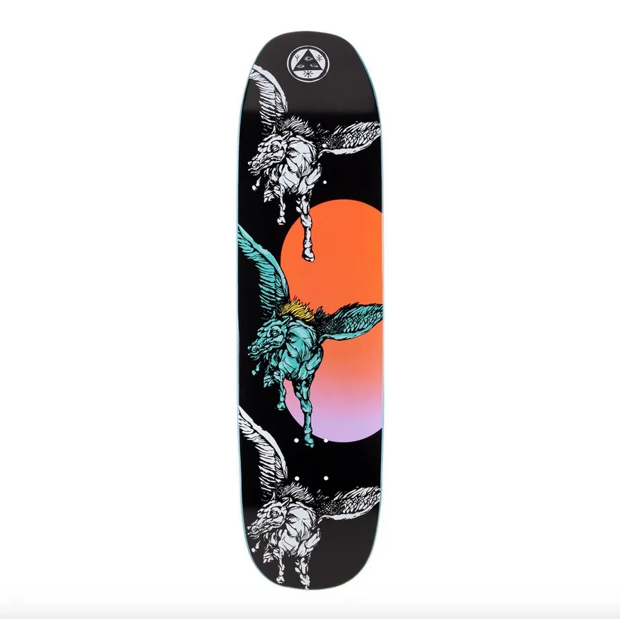 Peggy on Son of Moontrimmer (Black) Deck 8.25