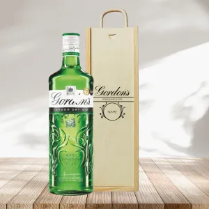 Personalised Gordons London Dry Gin Gift Set (70cl)