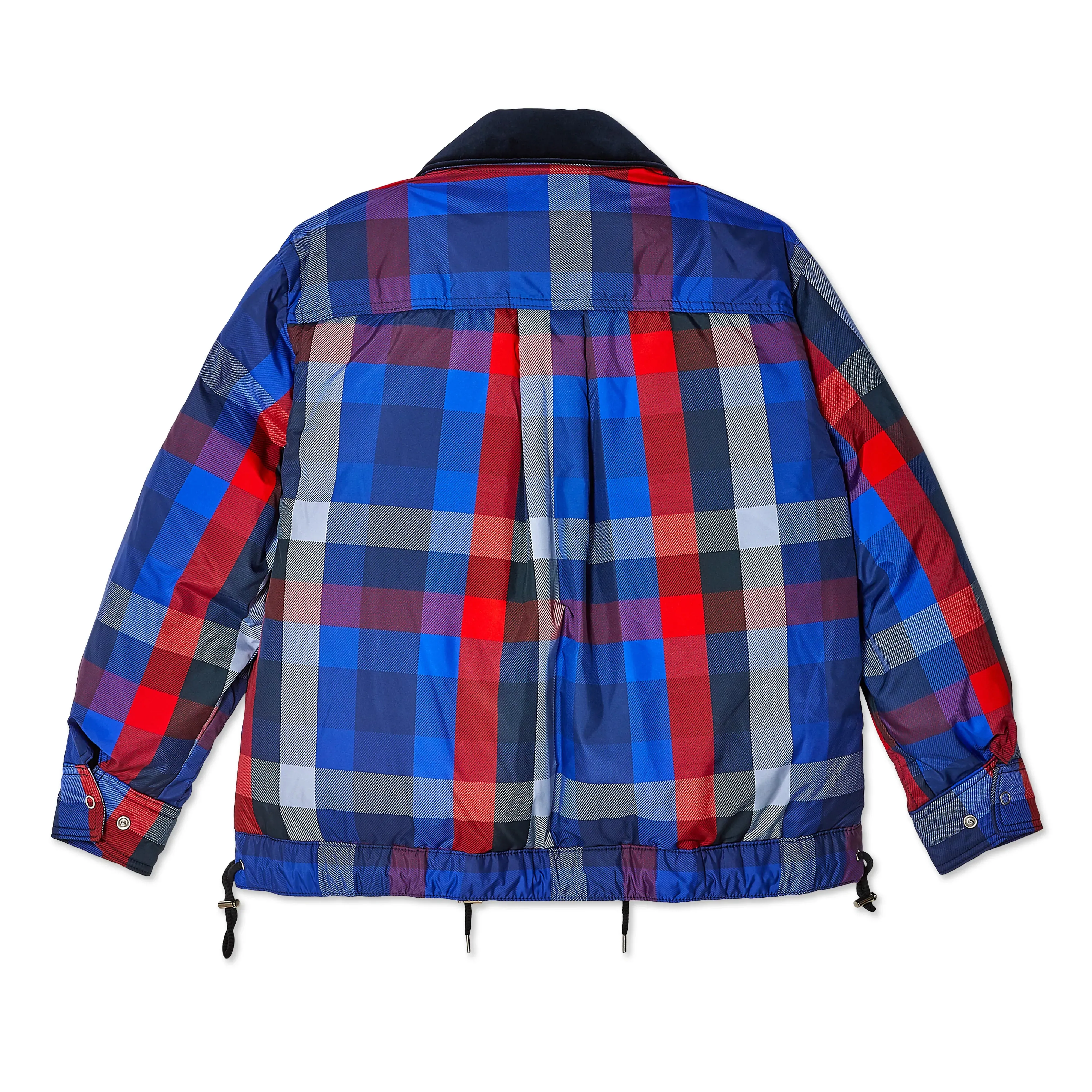 Plaid Padded Blouson