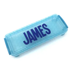Plastic Pencil Case - Light Blue