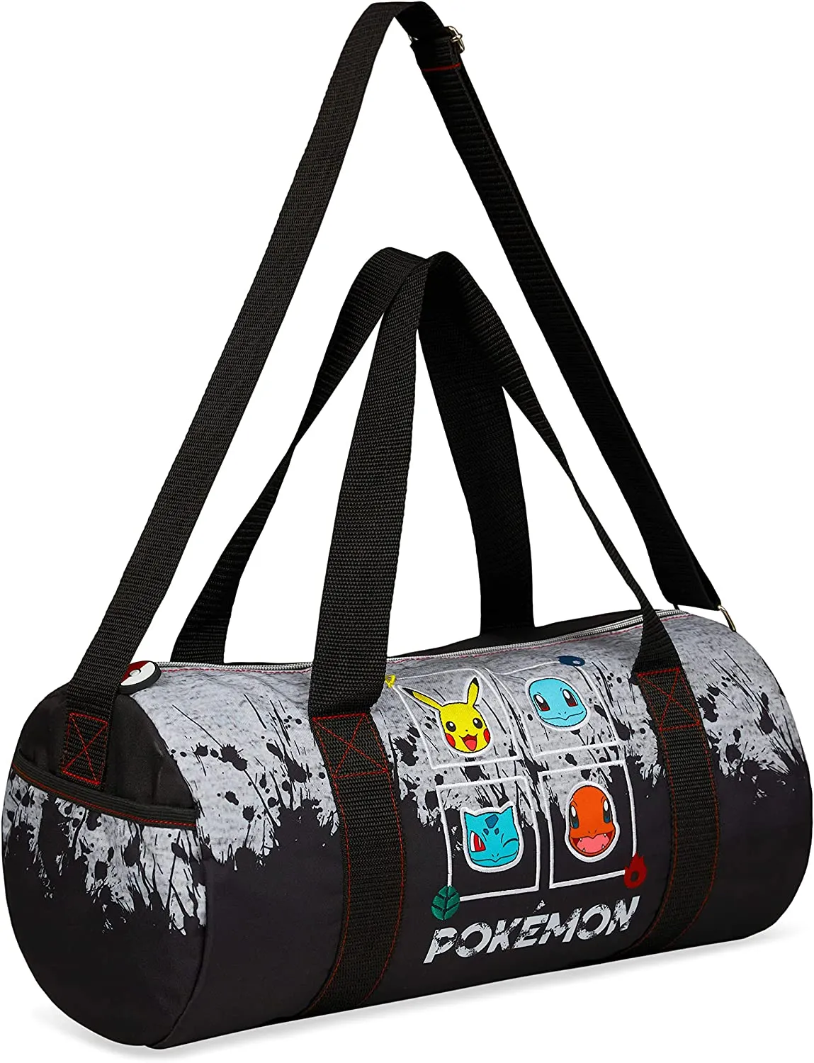 Pokemon Gym Bag for Kids, Pikachu Boys Duffle Bag Large Holdall