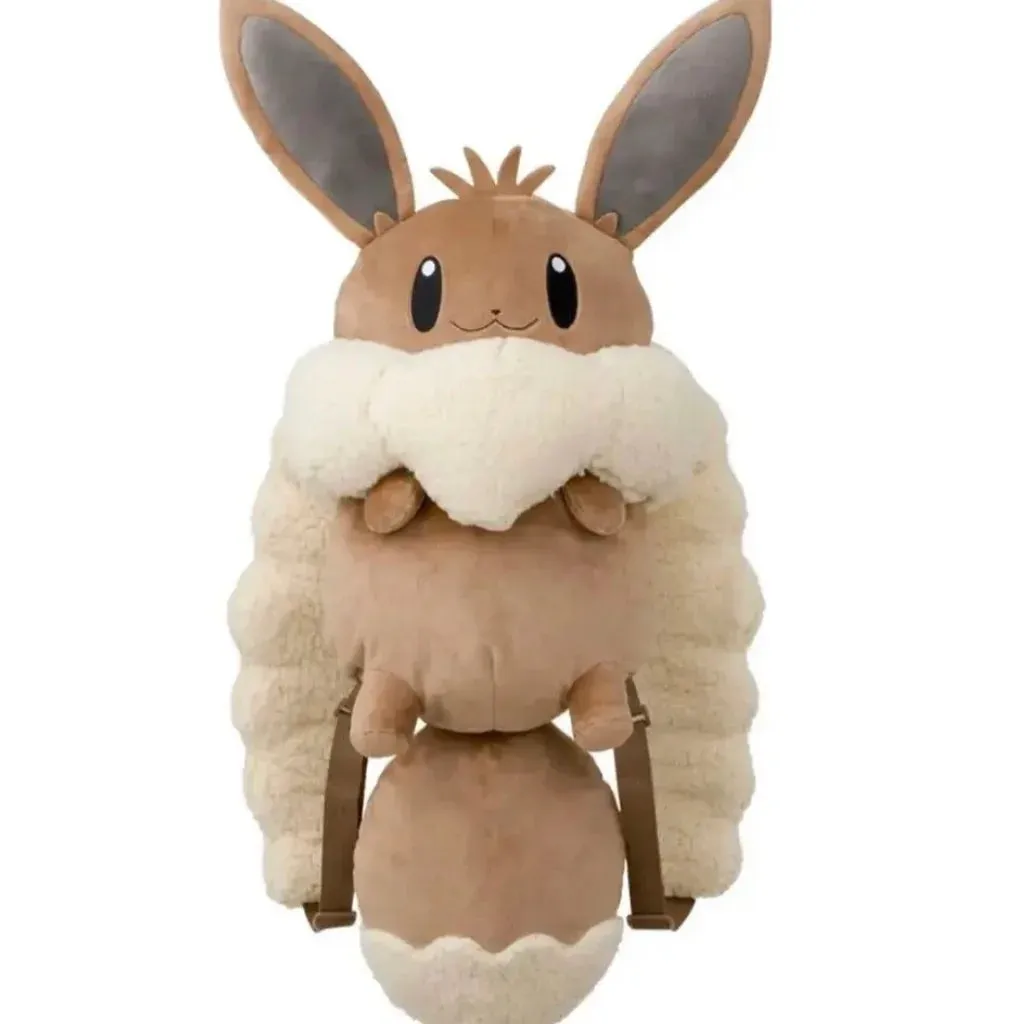 Pokemon Plush Backpack Penny's Button Eevee Backpack Pokemon Center