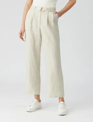Poppy Linen Straight Leg Pants