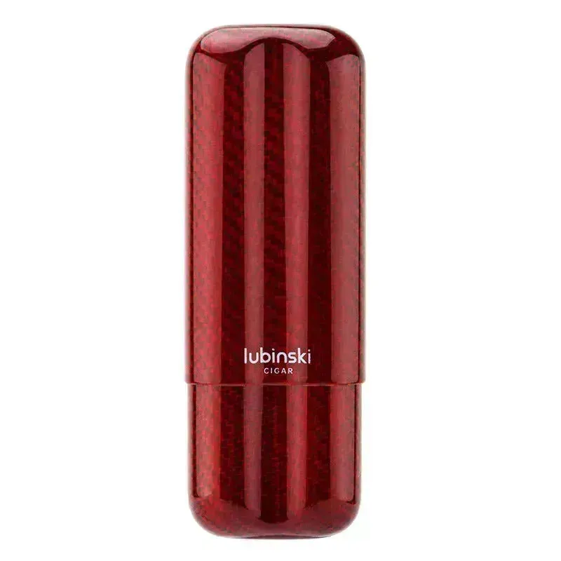Portable Carbon fibre Travel Cigar case.