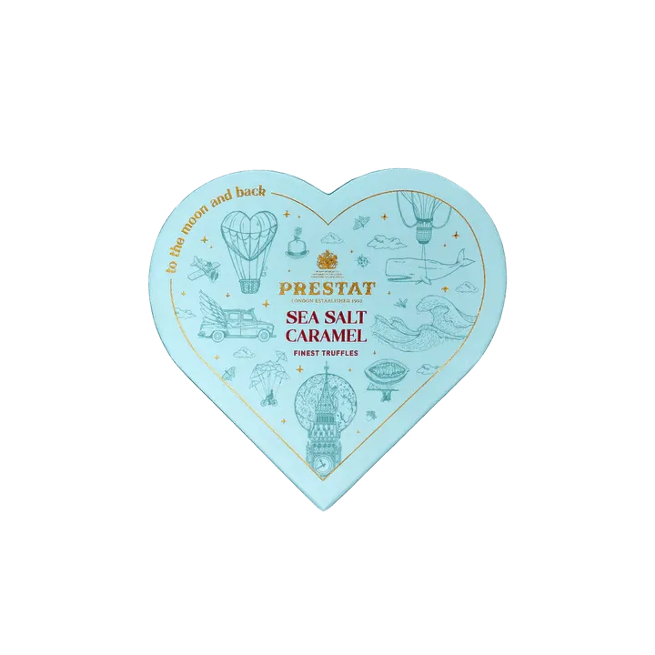 Prestat Sea Salt Caramel Heart - Love Truffles Collection