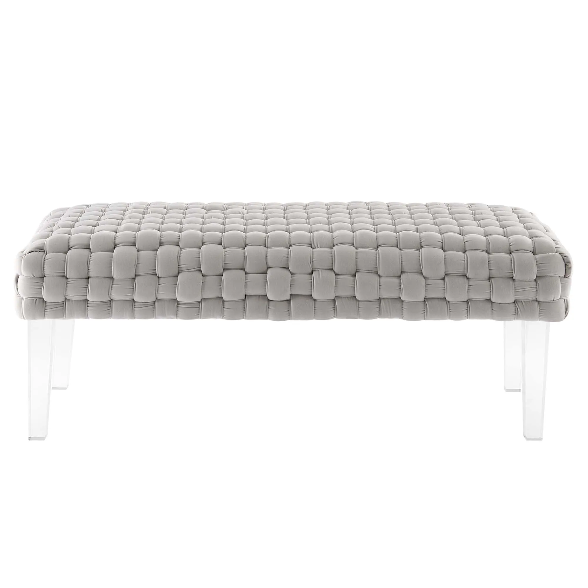Prologue Woven Performance Velvet Ottoman by Modway