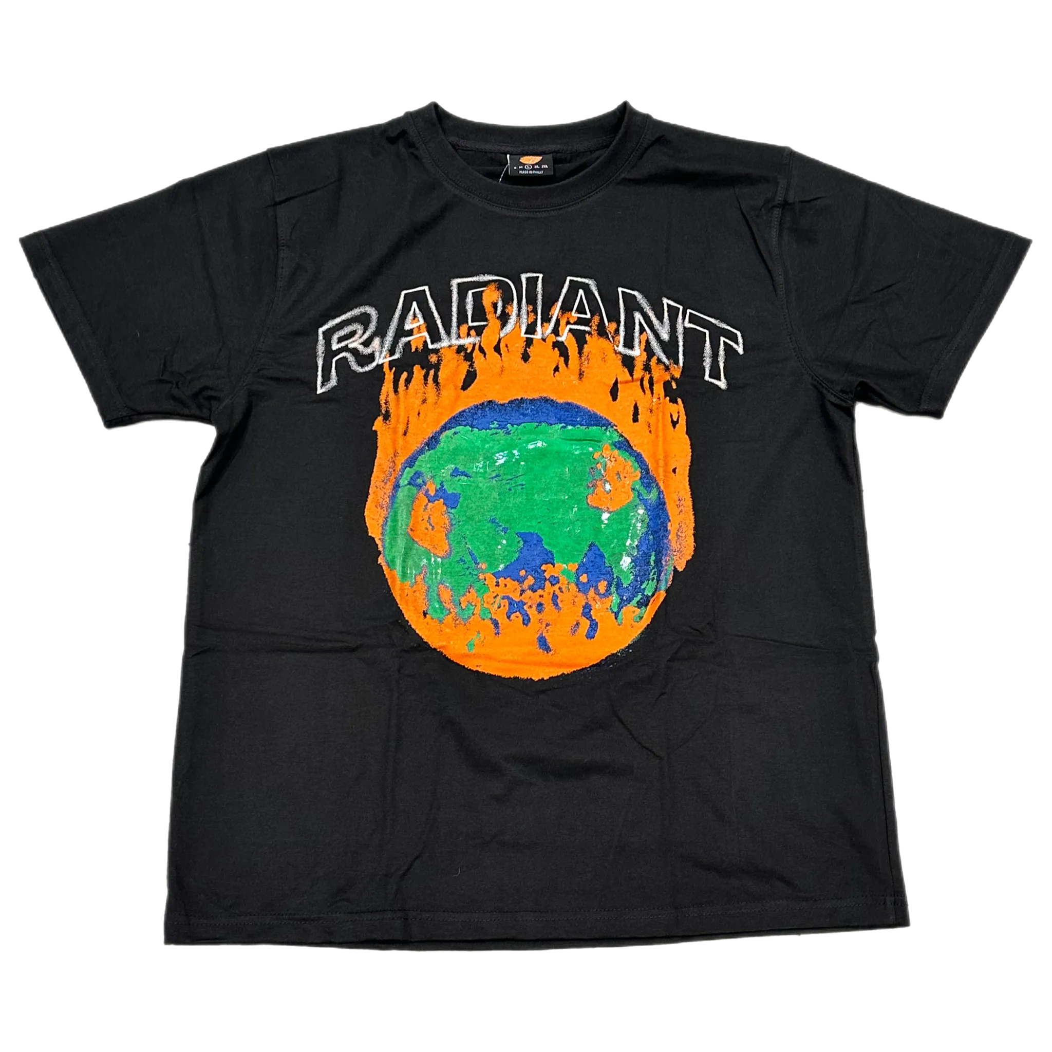 Proven Radiant - "World On Fire Black Tee"