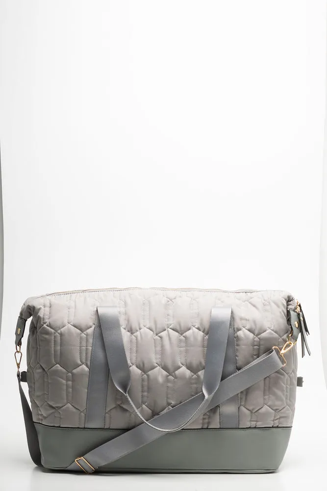 Puffer Weekend Bag Grey