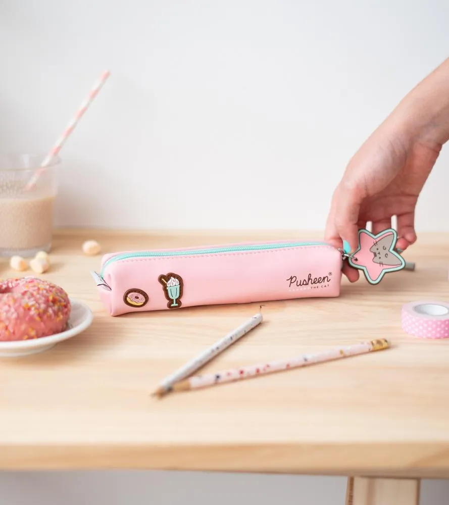 PUSHEEN - Rose Collection - Square Pencil Case