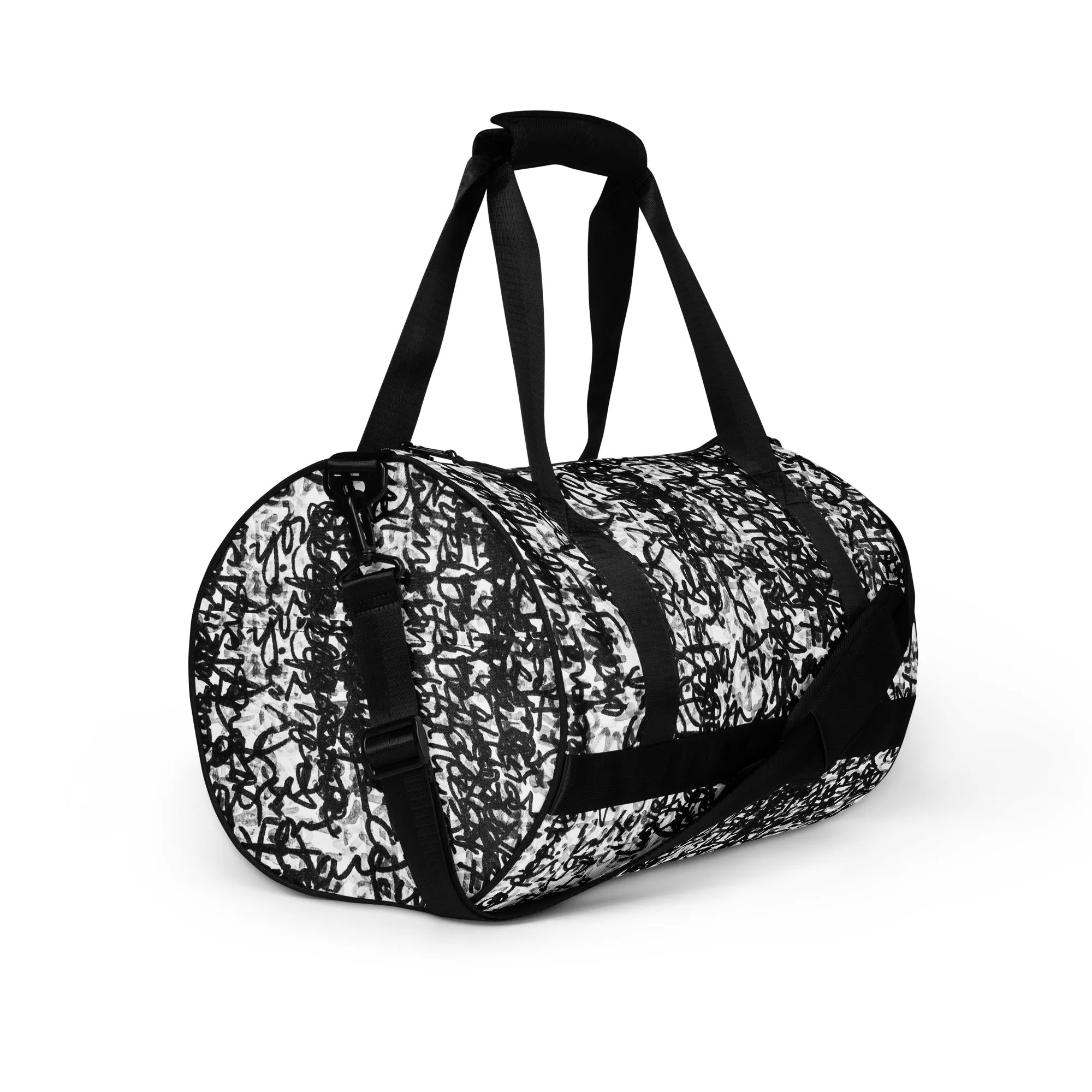 "Positive Graffiti” All-over print gym bag