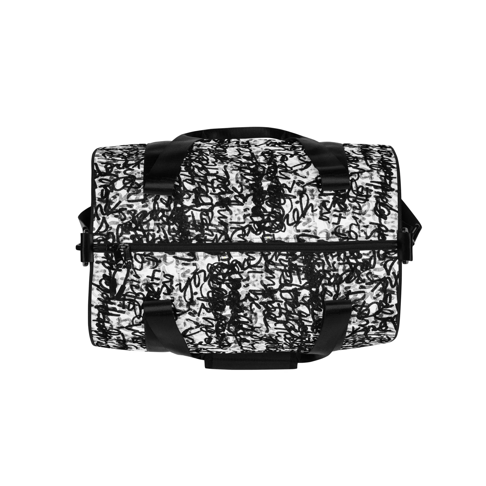"Positive Graffiti” All-over print gym bag