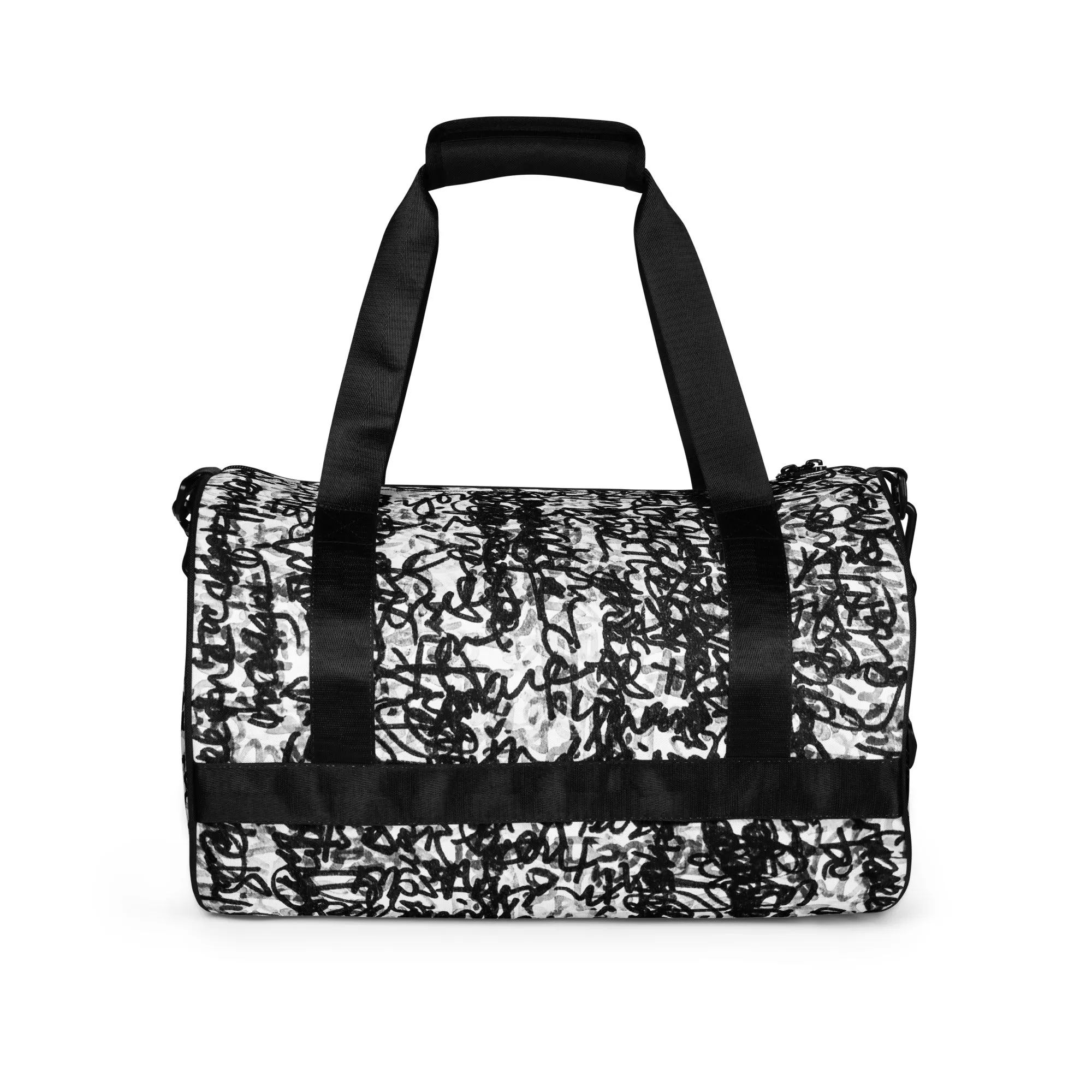 "Positive Graffiti” All-over print gym bag