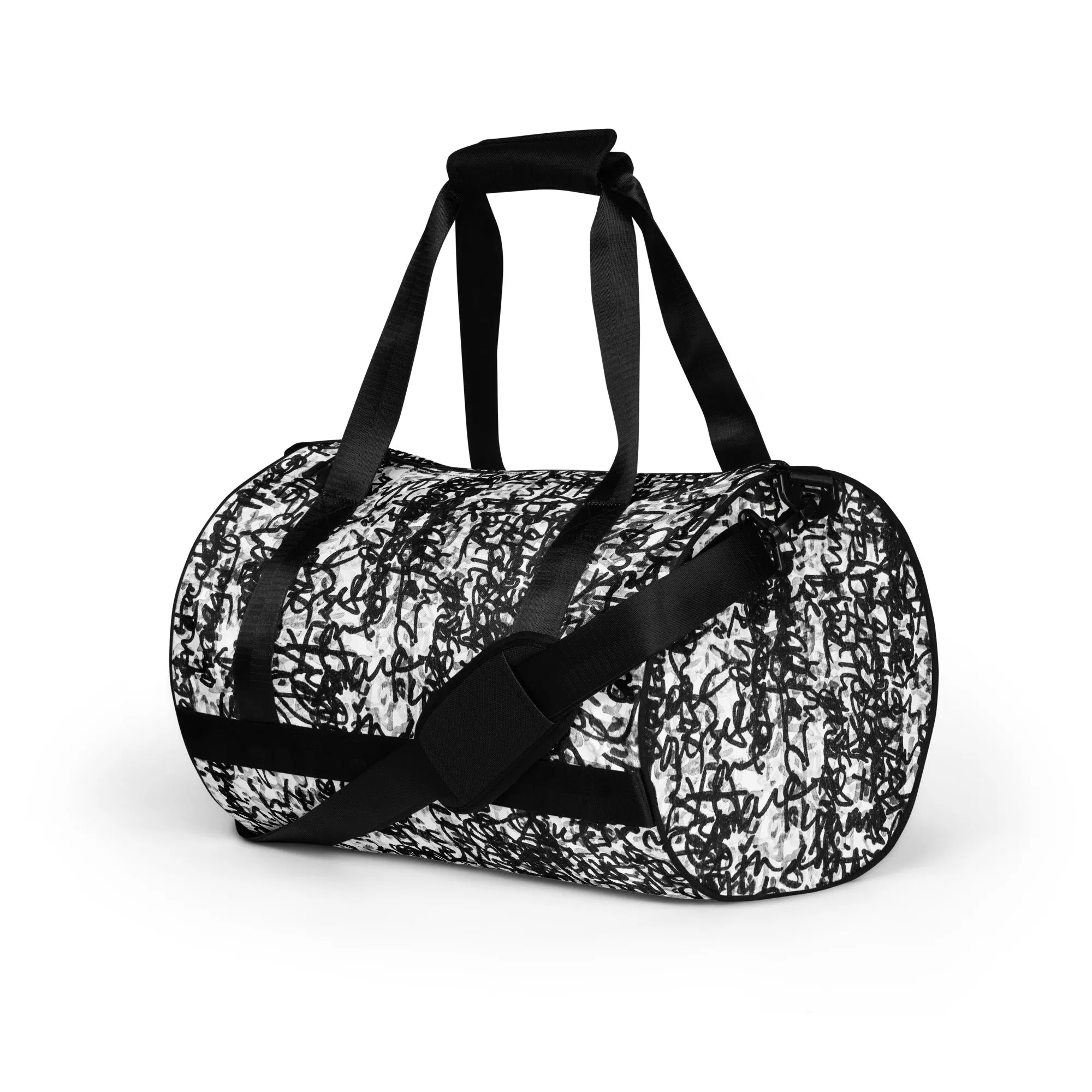 "Positive Graffiti” All-over print gym bag